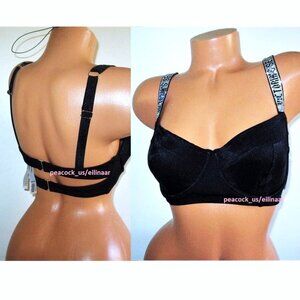 32DD Victoria Secret Swim Shine Strap Push Up w/o padding Bikini Top Logo$70